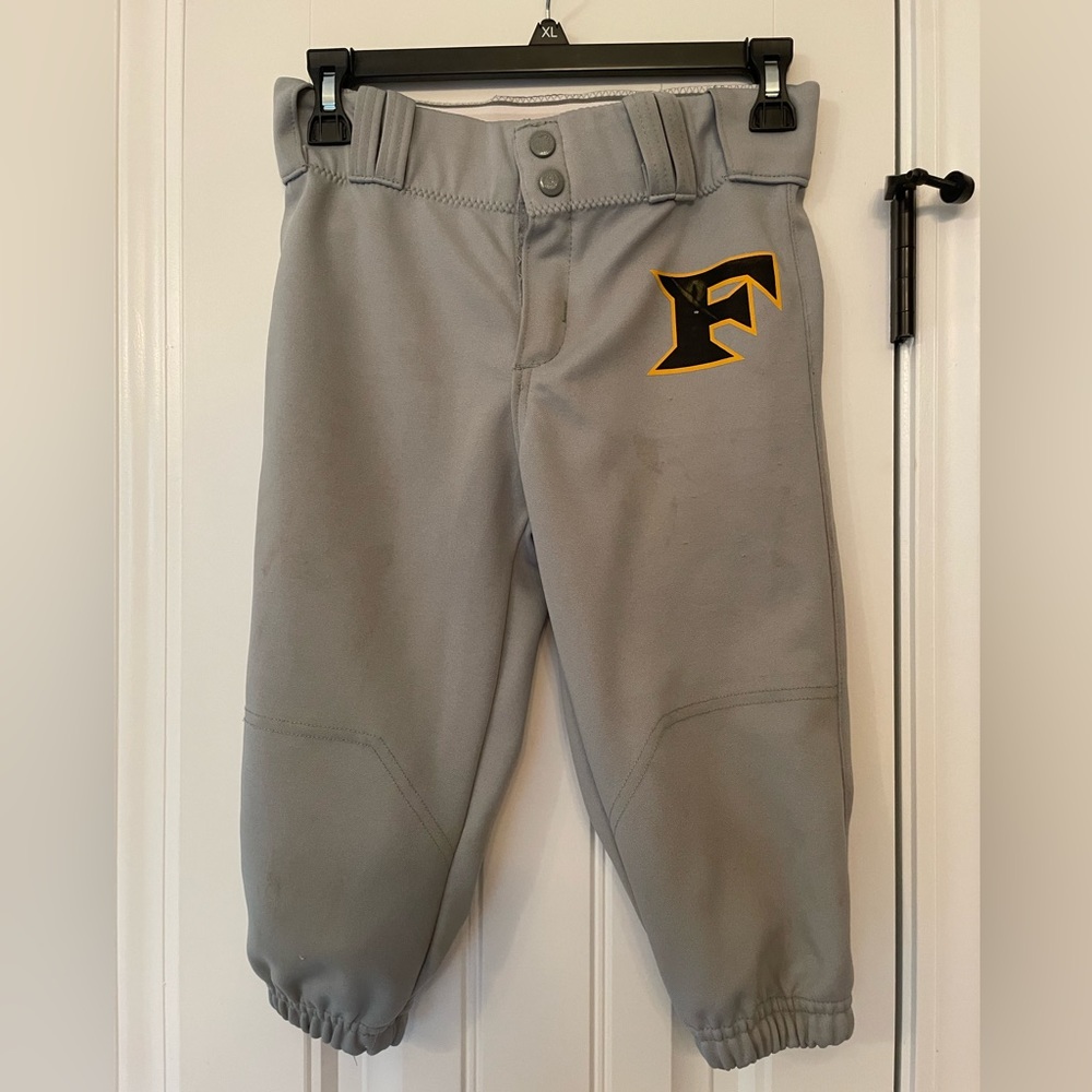 Champro Youth M Five Star Baseball Grey knickers